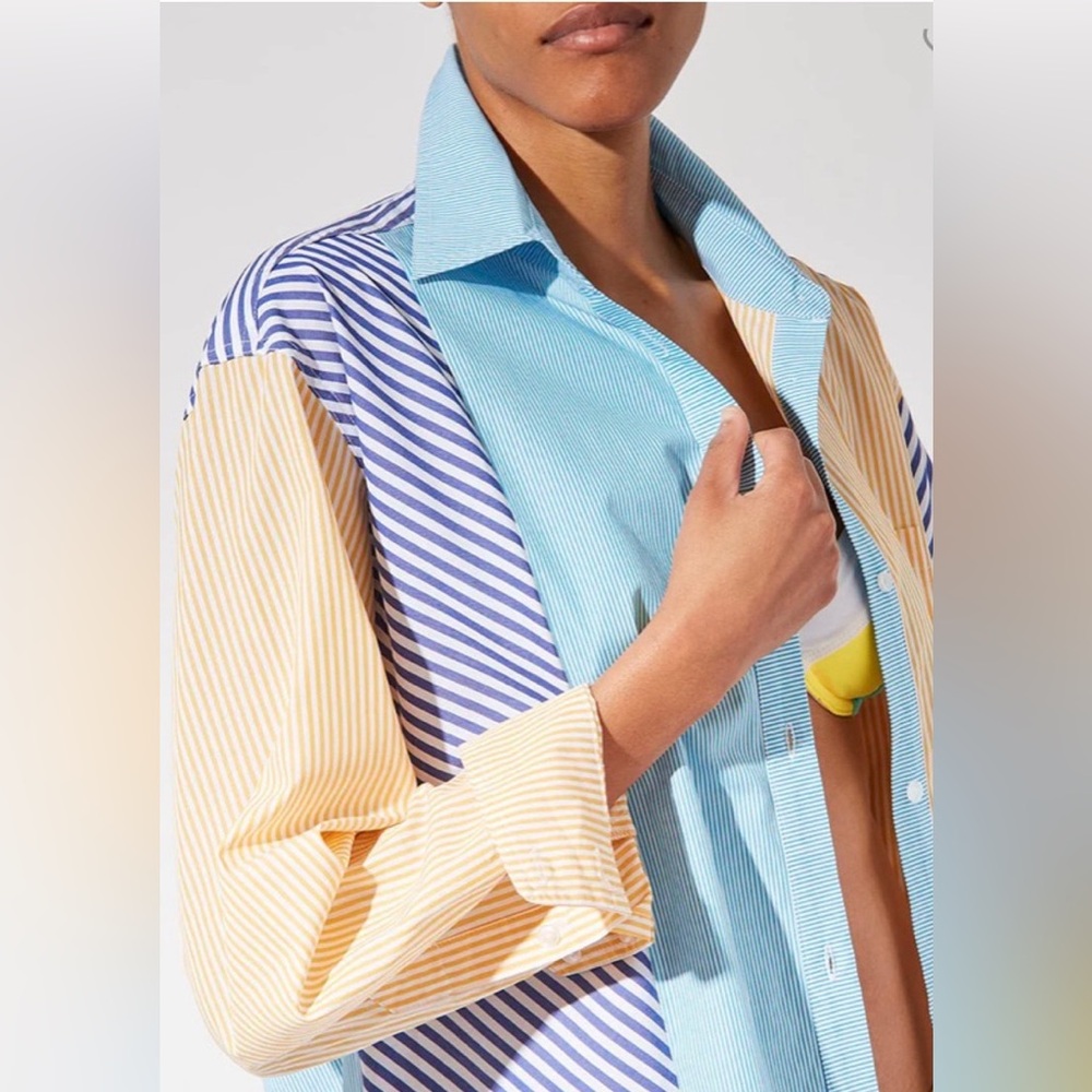 Solid & Striped Oxford Tunic